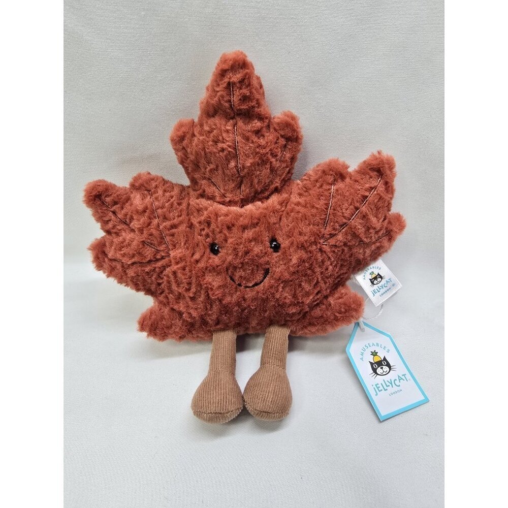 Jellycat Amuseable Maple Leaf- NWT Canada Indigo Exclusive